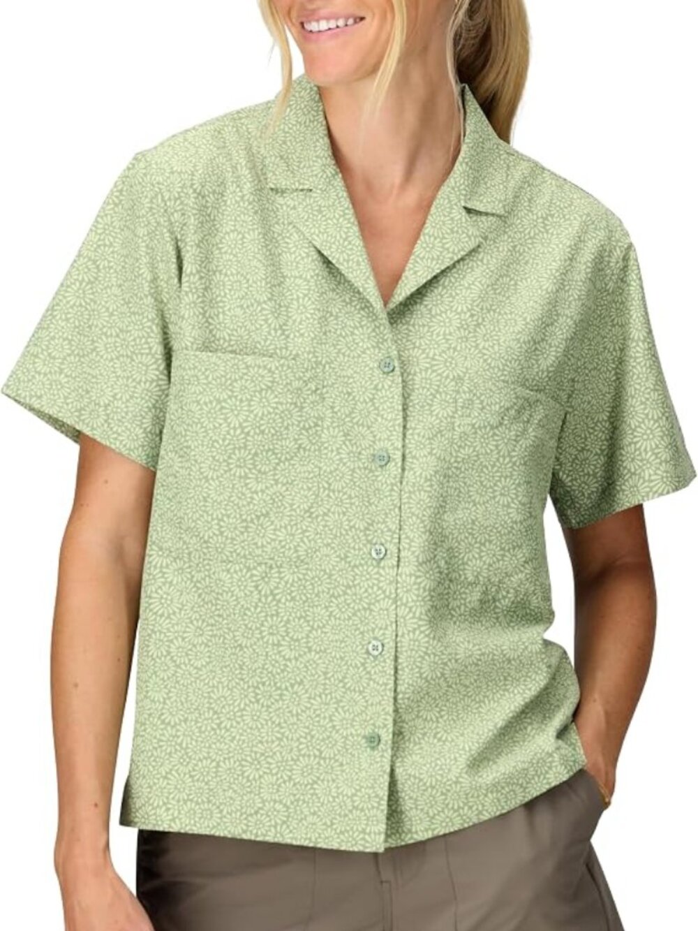 MARMOT AirExchange SolarShield Camp Short Sleeve Shirt size S
